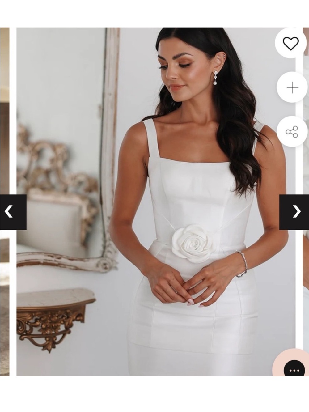 Untamed petals Sandrine mini dress